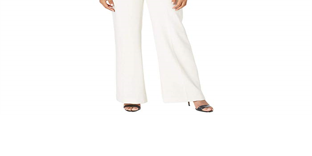 Ralph Lauren Women's Belted Crepe Jumpsuit Beige  Size 4