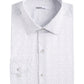 Bar III Men's Dot Print Button Down Dress Shirt White Size XL