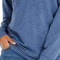 Style & Co Women's Long Sleeve Hoodie Blue Size X-Small