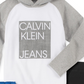 Calvin Klein Kid's Little Boys 3 Pc. Nylon Vest Logo Hoodie Fleece Pants Set Gray Size 6