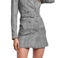 Bardot Women's Blazer Minidress Gray Size X-Large