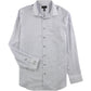 Alfani Men's Circle Geometric Button up Dress Shirt White Size 32-33