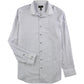 Alfani Men's Circle Geometric Button up Dress Shirt White Size 32-33