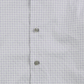 Alfani Men's Circle Geometric Button up Dress Shirt White Size 32-33