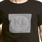 Karl Lagerfeld Men's Paris Foil T-Shirt Black Size Large