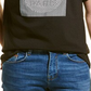 Karl Lagerfeld Men's Paris Foil T-Shirt Black Size Large