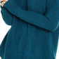Style & Co Women's Ribbed Turtleneck Sweater Blue Size Petite Large
