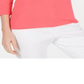 Karen Scott Women's Cotton Scoop Neck Top Blue Size Petite L