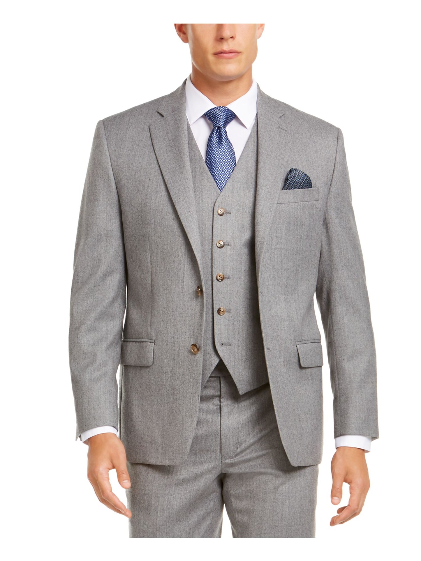Ralph Lauren Men's Wool Blend Classic Fit Suit Jacket Gray Size 48