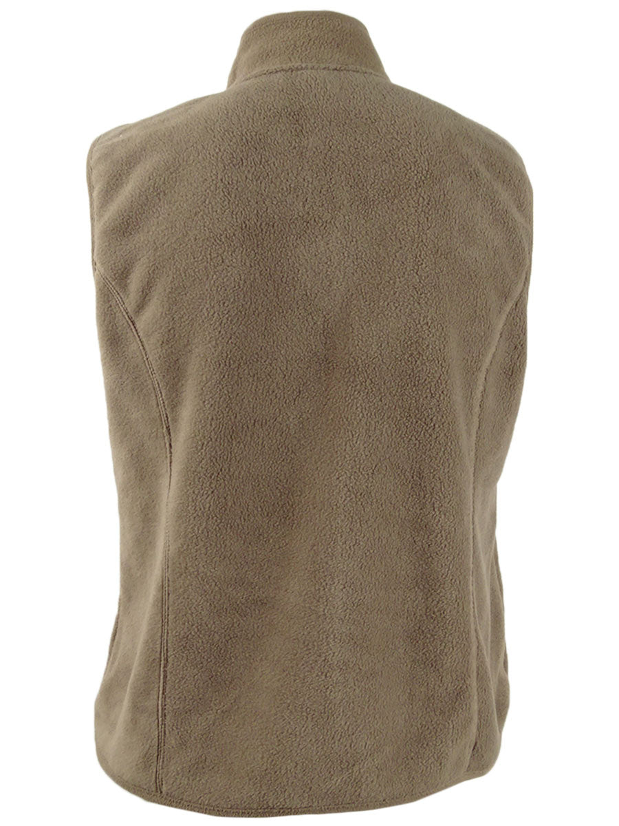 Karen Scott Women's Zip Front Vest Brown Size Petite XL