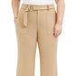 INC International Concepts Women's Plus Size Utility-Pocket Wide-Leg Pants Brown Size 26
