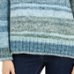 Style & Co Women's Striped Long Sleeve Sweater Green Size Petite Small