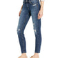 Silver Jeans Co. Women's Moulant 721 à Taille Haute Et à Fini Usé Pour Femmes Jeans Blue Size29