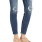 Silver Jeans Co. Women's Moulant 721 à Taille Haute Et à Fini Usé Pour Femmes Jeans Blue Size29