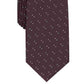 Alfani Men's Slim Geometric Tie Wine Size Regular