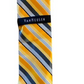 Van Heusen Men's Dress Belt Silver Sleek Striped Skinny Silk Not Applicable Yellow Size Regular
