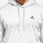Adidas Men's Team Issue Fleece Hoodie White Size XX-Large