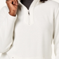 Karen Scott Women's Zip Neck Top White Size Petite XL