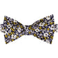 Tommy Hilfiger Men's Chelsea Botanical To-Be Tied Silk Twill Bow Tie Yellow Size Regular