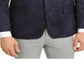 Lauren Ralph Lauren Men's Classic-Fit Faux-Suede Sport Coat Navy Size 36