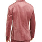 INC International Concepts Men's Big & Tall Velvet Slim Fit Two Button Blazer Wine Size XLT