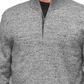 Calvin Klein Men's 1/4 Zip Sweater Gray Size Medium