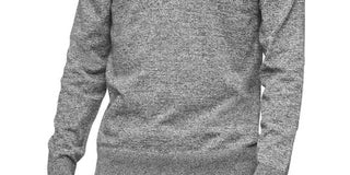 Calvin Klein Men's 1/4 Zip Sweater Gray Size Medium