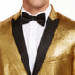 INC International Concepts Men's Tall Blazer Yellow Size XXX-Large