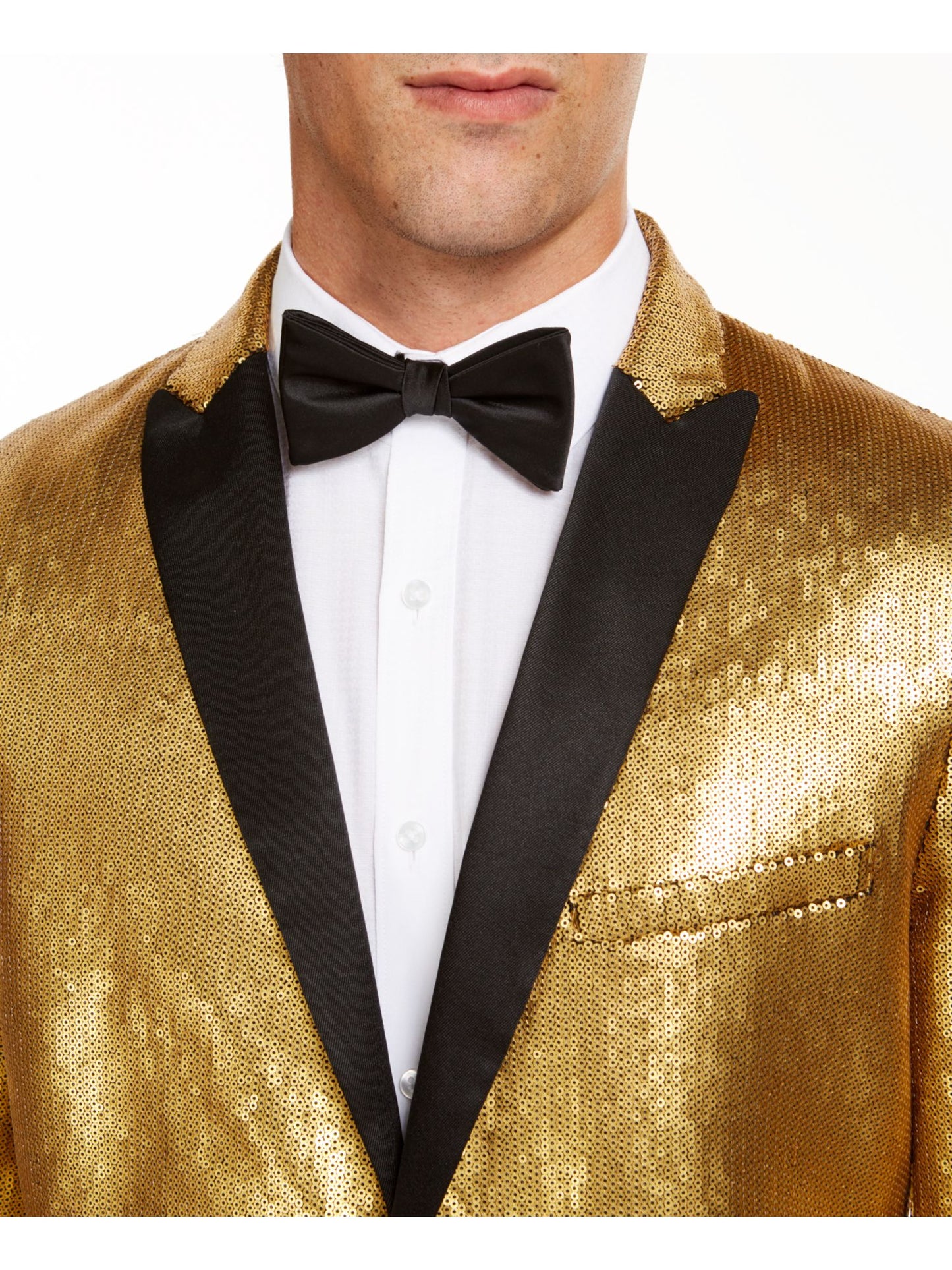 INC International Concepts Men's Tall Blazer Yellow Size XXX-Large