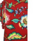 Bar III Men's Crown Floral Skinny Business Neck Tie Red Size Regular