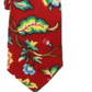 Bar III Men's Crown Floral Skinny Business Neck Tie Red Size Regular