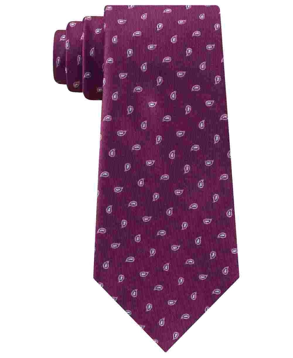 Michael Kors Men's Silk Professional Neck Tie Purple Size Regular