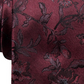 Ryan Seacrest Distinction Men's Glendo Silk Floral Neck Tie Red Size Regular