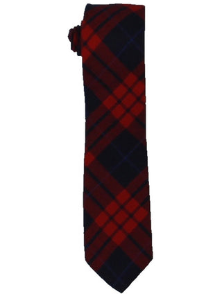 Bar III Men's Clove Plaid Professional Neck Tie Red Size Regular