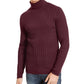 INC International Concepts Men's Elite Turtleneck Sweater -Wine Size Medium