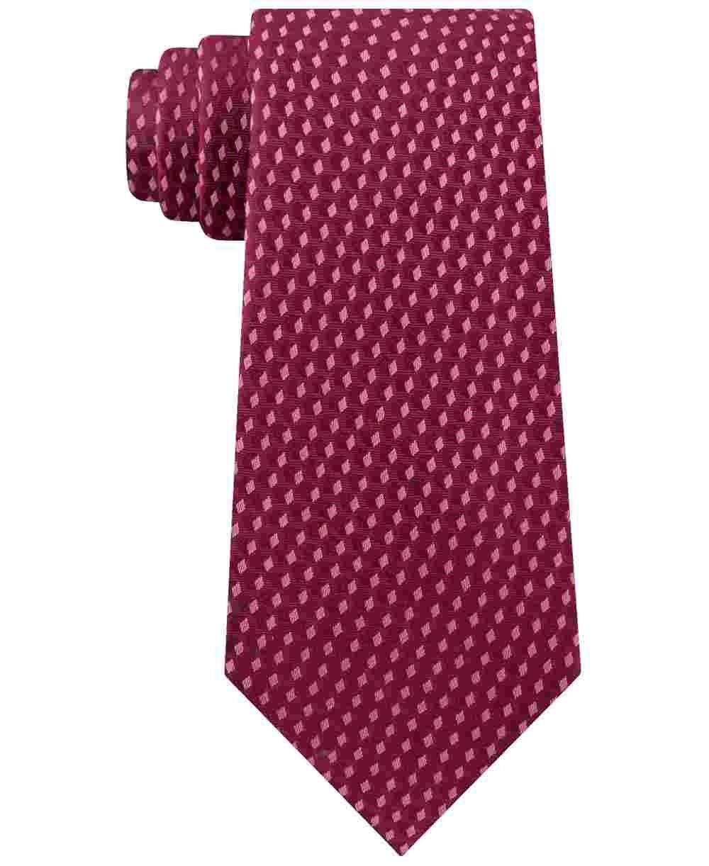 Michael Kors Men's Silk Business Neck Tie Red Size Regular