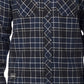 Fox Men's Cotton Long Sleeve Flannel Blue Size Small