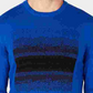 Alfani Men's Ombre Chenille Knit Sweater Navy Size X-Large