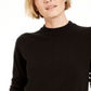 Karen Scott Women's Mock Neck Sweater Black Size Petite XL