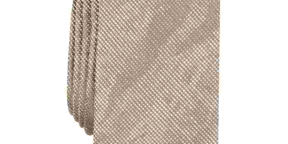 INC International Concepts Men's Thorin Solid Tie  Brown Size Regular