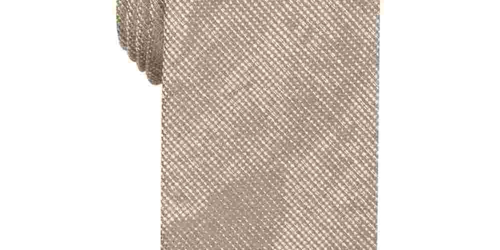 INC International Concepts Men's Thorin Solid Tie  Brown Size Regular