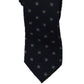 Bar III Men's Snowflake Silk Blend Holiday Neck Tie Navy Size Regular