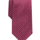Perry Ellis Men's Red Geometric Slim Neck Tie Red Size Regular