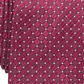 Perry Ellis Men's Red Geometric Slim Neck Tie Red Size Regular