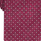 Perry Ellis Men's Red Geometric Slim Neck Tie Red Size Regular