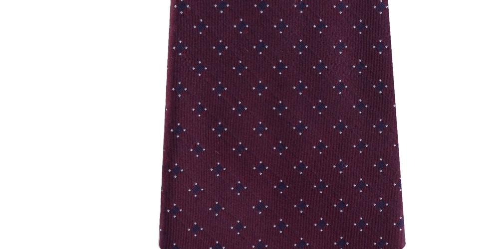 Kenneth Cole Reaction Men's Silk Blend Business Neck Tie Red Size Regular