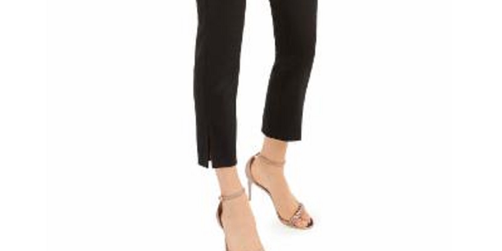 Rachel Zoe Women's Bibiana Wool-Blend Pant Black Size 6
