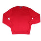 Ralph Lauren Men's Sweater Small Crewneck Wool Solid Red Size Small