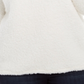 Style & Co Women's Plus Cowlneck Faux Sherpa Sweater White Size 0X