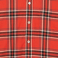 Billy Reid Men's Kirby Slim Fit Button-Down Sport Shirt Red Beige Size XX-Large